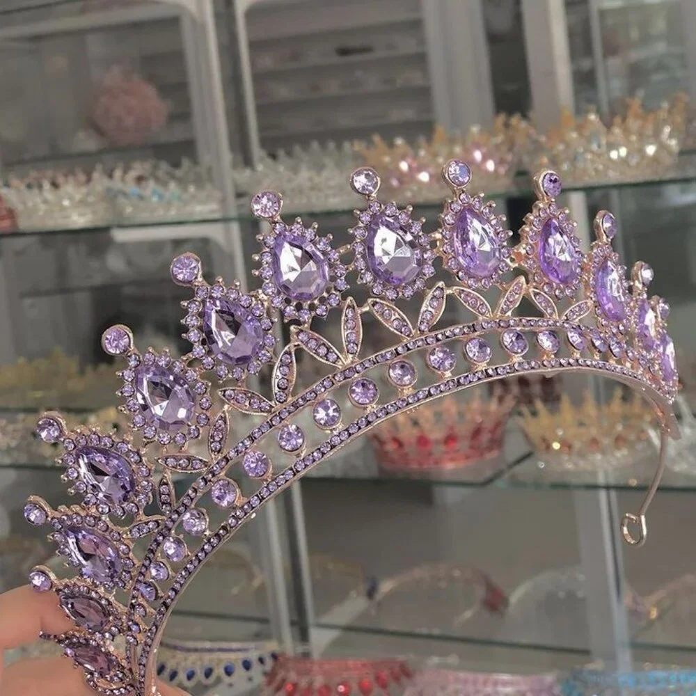 Queen Crown Rhinestone Wedding